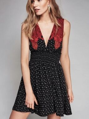Free People Women’s Size Small Walking Through My Dreams Mini Dress